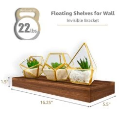 Wall Mounted Floating Shelves (5 Pack) -Sorbus Decor Shop 3 ea1aff51 9142 48c5 8244 736e73ad7246