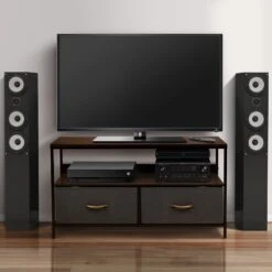 2 Drawer TV Stand Dresser (for TVs Up To 38") 35 2 Drawer TV Stand Dresser (for TVs Up To 38") -Sorbus Decor Shop 3 eef61008 3cab 43f5 a705 c5989fbdc98c