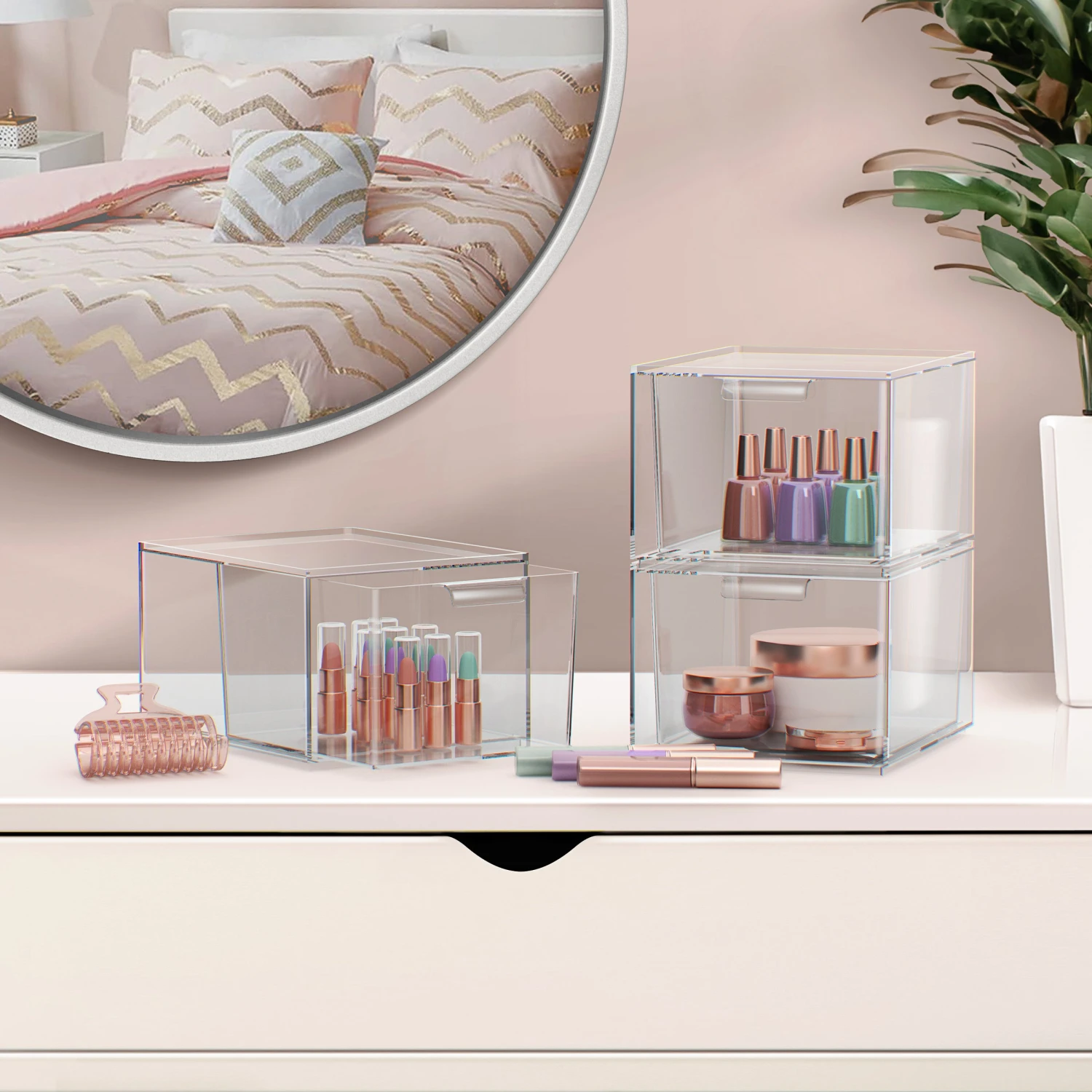 Makeup Organizer Drawers 14 Makeup Organizer Drawers - Image 12