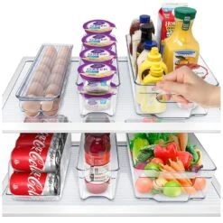 Storage Organizer Bin Set (6 Pack)