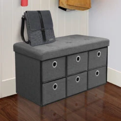 Collapsible Storage Bench Chest With Drawers 13 Collapsible Storage Bench Chest With Drawers -Sorbus Decor Shop 3 f21ae35e 2dff 495d befc e7178e0ecb7a