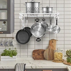 Wall Mounted Pot Rack With Hooks -Sorbus Decor Shop 4 0882c8ff 065a 4bd1 b257 aeae7402f773