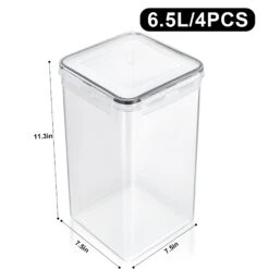 Tall Large Airtight Food Storage Containers (4 Pack) 12 Tall Large Airtight Food Storage Containers (4 Pack) -Sorbus Decor Shop 4 095e965a b21f 4f59 a295 e42f842e631a