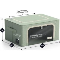 Small Storage Bin With Metal Frames (Single Pack) 25 Small Storage Bin With Metal Frames (Single Pack) -Sorbus Decor Shop 4 146206cf 0753 4ff1 99b2 71bc618ec688