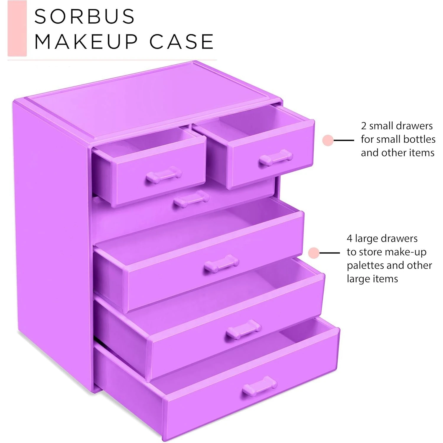 Makeup Organizer Tall (6 Drawer) 11 Makeup Organizer Tall (6 Drawer) - Image 9