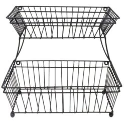 Fruit Breadbasket Stand (2 Tiers) 16 Fruit Breadbasket Stand (2 Tiers) -Sorbus Decor Shop 4 1ed8ac90 5524 41ef a52f 262a2e214a71