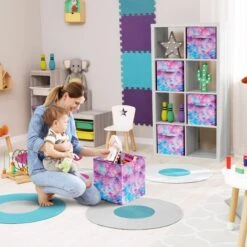 11" Cube Storage Bin (Single Pack Tie-Dye) -Sorbus Decor Shop 4 379dd504 5e98 41a6 af2b 1bf18f1d0b78