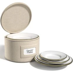 China Storage Saucer Plate Container Dinnerware Organizer (1 Piece) 19 China Storage Saucer Plate Container Dinnerware Organizer (1 Piece) -Sorbus Decor Shop 4 39dc3e11 1a3f 4f7c 8bf3 69b19bf8ad86