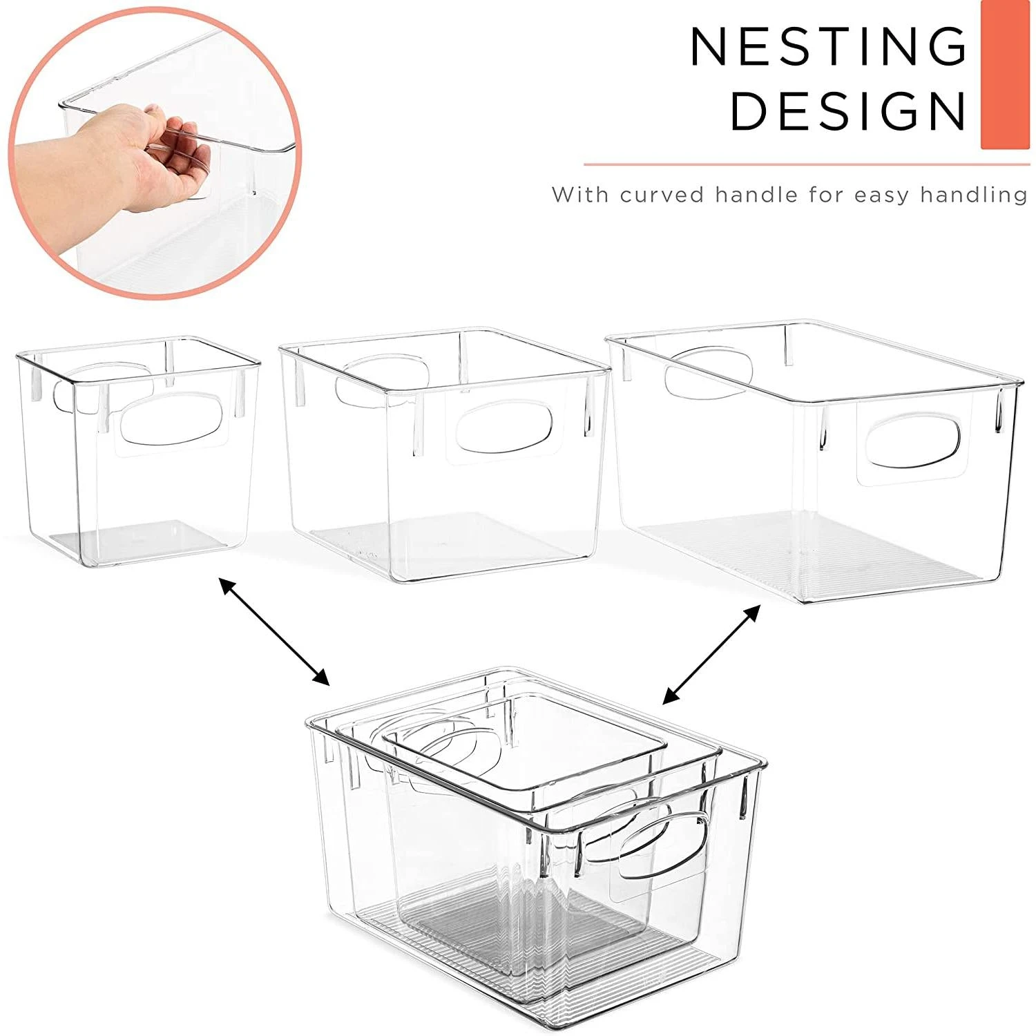 Fridge Storage Drawers (6 Pack) 6 Fridge Storage Drawers (6 Pack) - Image 4