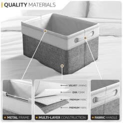 Fabric Storage Basket Set (3 And 6 Pack) -Sorbus Decor Shop 4 3d0f9143 0bec 4786 b247 f052f3595dd0