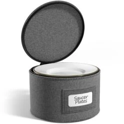 China Storage Saucer Plate Container Dinnerware Organizer (1 Piece) 26 China Storage Saucer Plate Container Dinnerware Organizer (1 Piece) -Sorbus Decor Shop 4 47796717 4f1d 4b55 9c73 6b0638cda96a