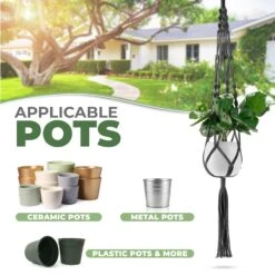 Macrame Plant Hanger 29 Macrame Plant Hanger -Sorbus Decor Shop 4 4902d0cc 8eeb 4f00 8607 d6b8a0698c14