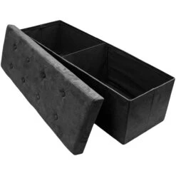 Faux Suede Storage Bench (Large) -Sorbus Decor Shop 4 4caa1559 025b 44c9 882b 92fa315bbaca
