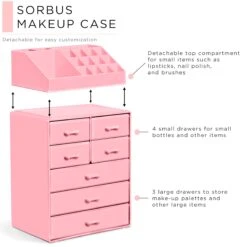 Makeup Organizer Tall (7 Drawer) 41 Makeup Organizer Tall (7 Drawer) -Sorbus Decor Shop 4 559a55a9 ff65 4253 954d 91ada96b53b9