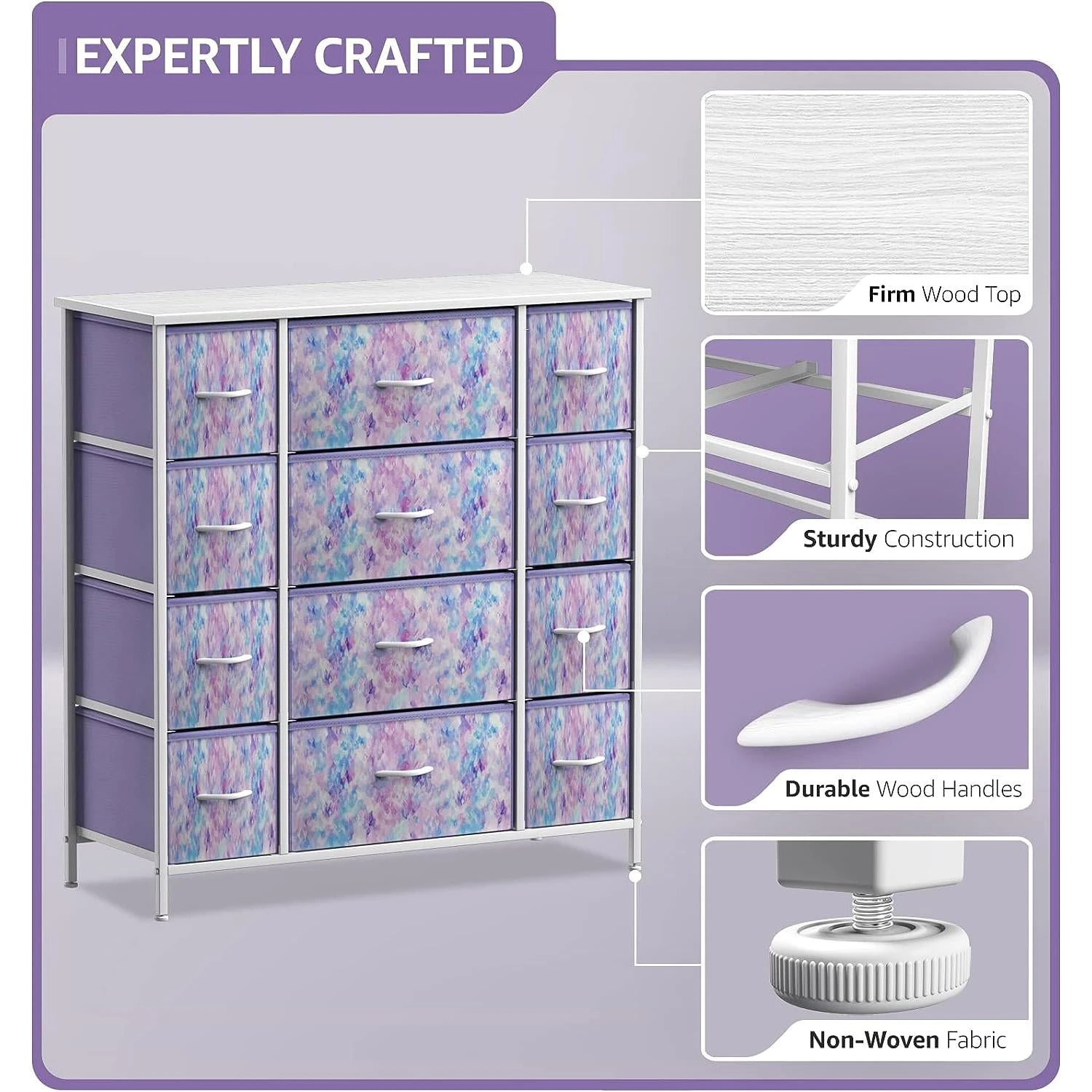 12 Drawer Wide Dresser 19 12 Drawer Wide Dresser - Image 17