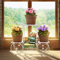 Flower Cart Plant Stand (6 Tier) -Sorbus Decor Shop 4 6568bb93 a299 437d b902 2c729b7e7289