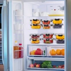 Airtight Glass Food Prep And Storage Container With Lid (Single) -Sorbus Decor Shop 4 66f79f14 29c2 417d af62 c1c82d5bb7a4