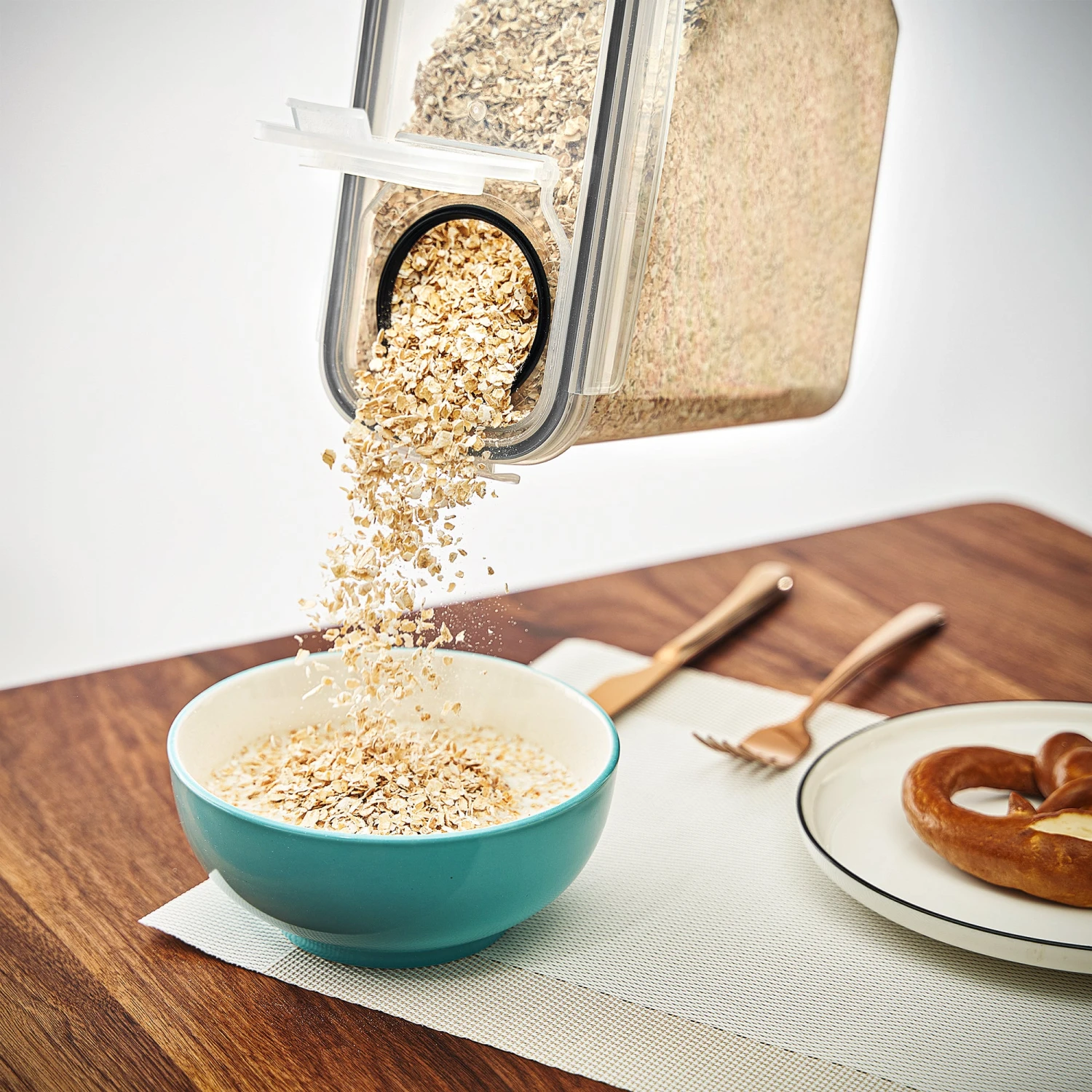 Tall Narrow Food Dispenser Containers (Set Of 2) 9 Tall Narrow Food Dispenser Containers (Set Of 2) - Image 7