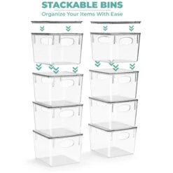 Plastic Bins With Lids Set (Medium) 20 Plastic Bins With Lids Set (Medium) -Sorbus Decor Shop 4 826046a7 4bb7 4920 ba0e 1de0934654b1