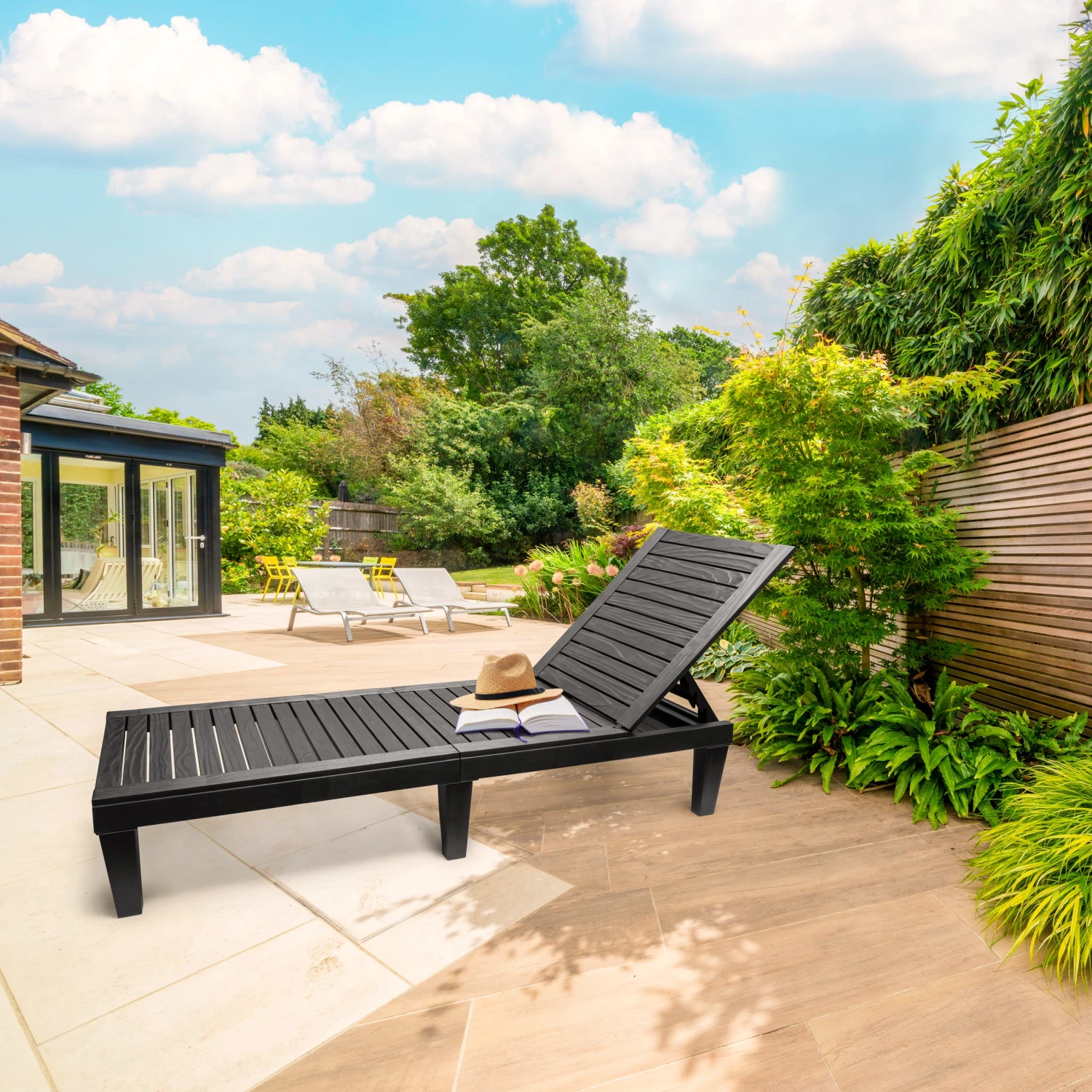 Adjustable Folding Outdoor Chaise Lounge Chair 6 Adjustable Folding Outdoor Chaise Lounge Chair - Image 4