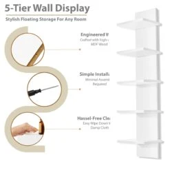 5 Tier Vertical Wall Shelf Unit -Sorbus Decor Shop 4 93e8a05c 6e95 47f5 a2b3 3fbf6842dc3a