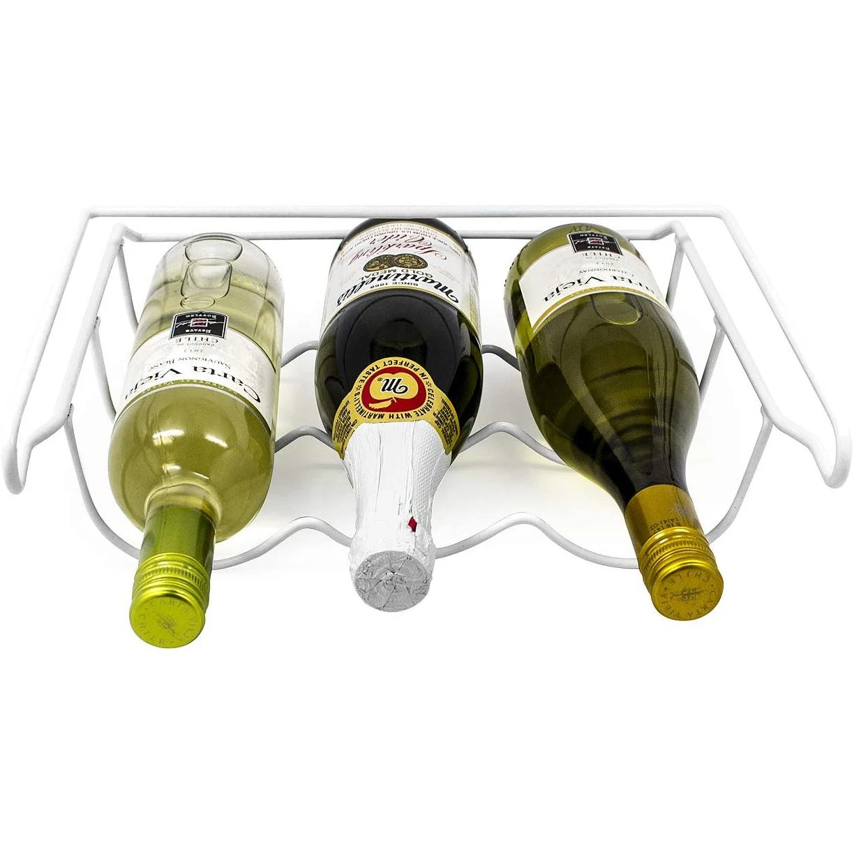 3 Bottle Refrigerator Wine Bottle Rack 7 3 Bottle Refrigerator Wine Bottle Rack - Image 5