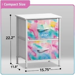 2 Drawer Display Nightstand 26 2 Drawer Display Nightstand -Sorbus Decor Shop 4 9f99002c 91de 4189 86d0 a08641e3fc7a