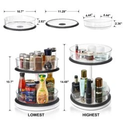 2-Tier Rotating Kitchen Organizer 14 2-Tier Rotating Kitchen Organizer -Sorbus Decor Shop 4 a1670f69 3955 41da 9e56 4c8d552e1e96