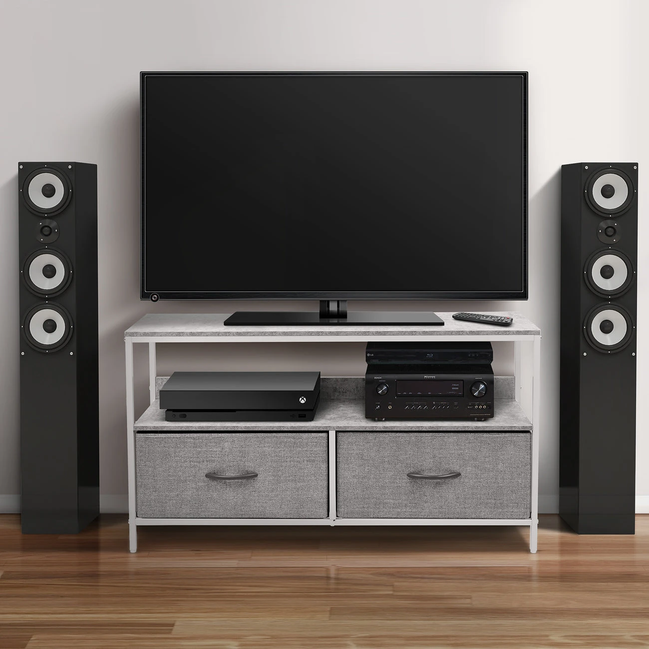 2 Drawer TV Stand Dresser (for TVs Up To 38") 22 2 Drawer TV Stand Dresser (for TVs Up To 38") - Image 20