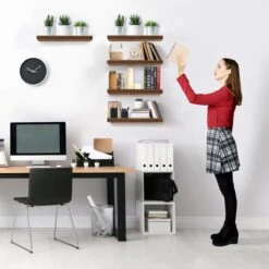 Wall Mounted Floating Shelves (5 Pack) -Sorbus Decor Shop 4 ae24e6f3 893b 4235 8b79 e8efd9e2e277