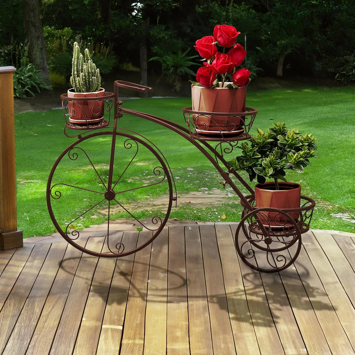 Tricycle Flower Pot Stand 15 Tricycle Flower Pot Stand - Image 13