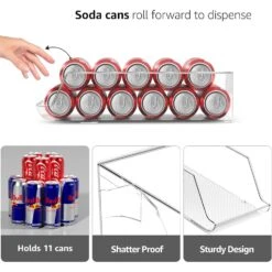 12 Skinny Soda Can Organizer 14 12 Skinny Soda Can Organizer -Sorbus Decor Shop 4 afd90250 f5b7 45e0 8df1 e385052a34b5
