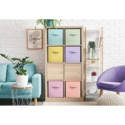 11" Cube Storage Bins (6 Pack) -Sorbus Decor Shop 4 b781203b b924 43d3 8175 ddd2c2a9d61f