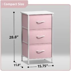 3 Drawer Display Nightstand 38 3 Drawer Display Nightstand -Sorbus Decor Shop 4 f9e9703f c305 48b8 803e d7528178d8d9