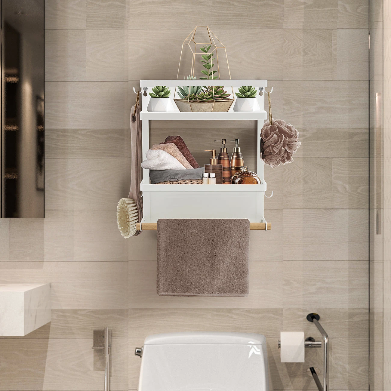 Magnetic Spice Rack Shelf (3 Tier) 8 Magnetic Spice Rack Shelf (3 Tier) - Image 6