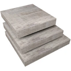 Solid Square Floating Shelves (Set Of 3)