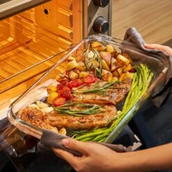 Deep Glass Baking Dish Set With Lids (8 Pcs) -Sorbus Decor Shop 5 1996af3a 9886 4dbe 8bf1 750db3f4c71d