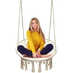 Hammock Chair Macrame Swing 16 Hammock Chair Macrame Swing -Sorbus Decor Shop 5 20425daf 6e70 485a 9100 f94e6d1581e4