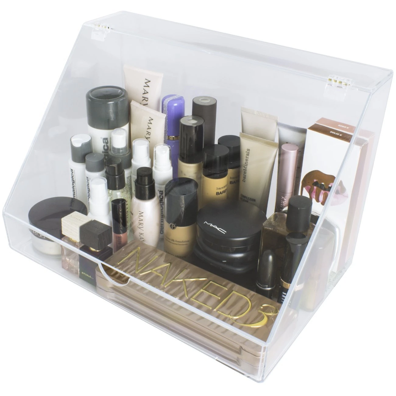 Slanted Lid Cosmetic Display Case 11 Slanted Lid Cosmetic Display Case - Image 9