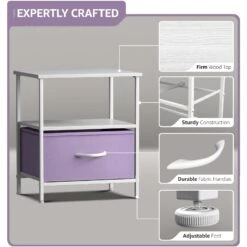 1 Drawer Nightstand Shelf 32 1 Drawer Nightstand Shelf -Sorbus Decor Shop 5 28e92422 4960 4b94 9fd2 2d16c95a7ff8