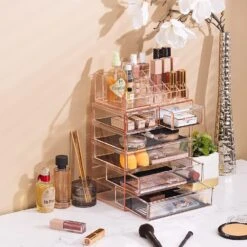 Makeup Organizer Set Tray (6 Drawer) -Sorbus Decor Shop 5 358a1ef4 f6f2 4a70 a720 0934dd777502