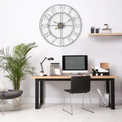 24" Oversized Wall Clock (Numeral) -Sorbus Decor Shop 5 3b0d207b 09e4 43a4 bf74 f865d2f0c824