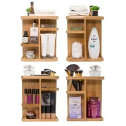 360Â° Bamboo Carousel Organizer -Sorbus Decor Shop 5 3bd1384f 2d26 4200 b07a a965d9aa8576