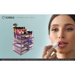 Cosmetic Storage Box (6 Drawer 3Pc) 29 Cosmetic Storage Box (6 Drawer 3Pc) -Sorbus Decor Shop 5 44c75da3 db9d 4e7e 8c00 e74f853248c2