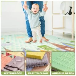 78" Charming Neighborhood Kids Foam Mat -Sorbus Decor Shop 5 4ee1c530 8a41 4e6a a2f2 7912283c3982