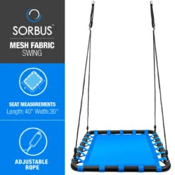 Kids Rectangular Platform Swing 21 Kids Rectangular Platform Swing -Sorbus Decor Shop 5 5043c703 e438 4df1 88fe 77311c56acac