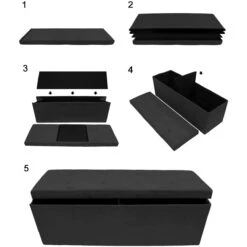 Faux Suede Storage Bench (Large) -Sorbus Decor Shop 5 72a6b10b ca95 426f bfff e110a41c6aae