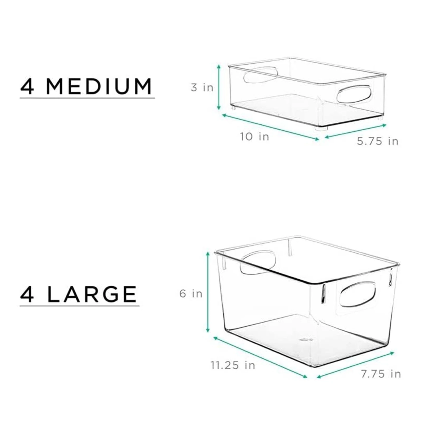 Fridge Bins Set (8 Pack) 17 Fridge Bins Set (8 Pack) - Image 15