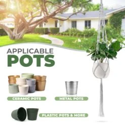 Macrame Plant Hanger 25 Macrame Plant Hanger -Sorbus Decor Shop 5 8965d706 2852 4fc1 af46 c3d20a6c2c63