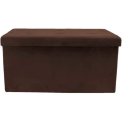 Faux Suede Storage Bench (Medium) -Sorbus Decor Shop 5 917e5d5a 289f 4bfd b6ef 96c613bd043a